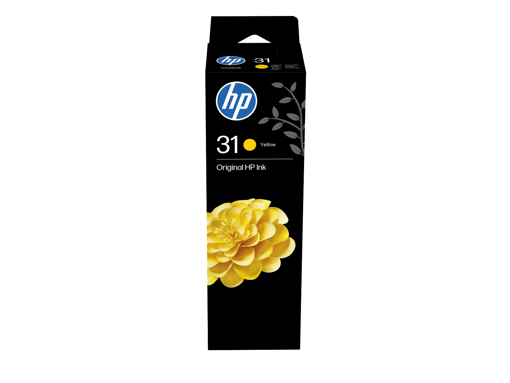 Botella de tinta Original HP 31 amarilla 70 ml