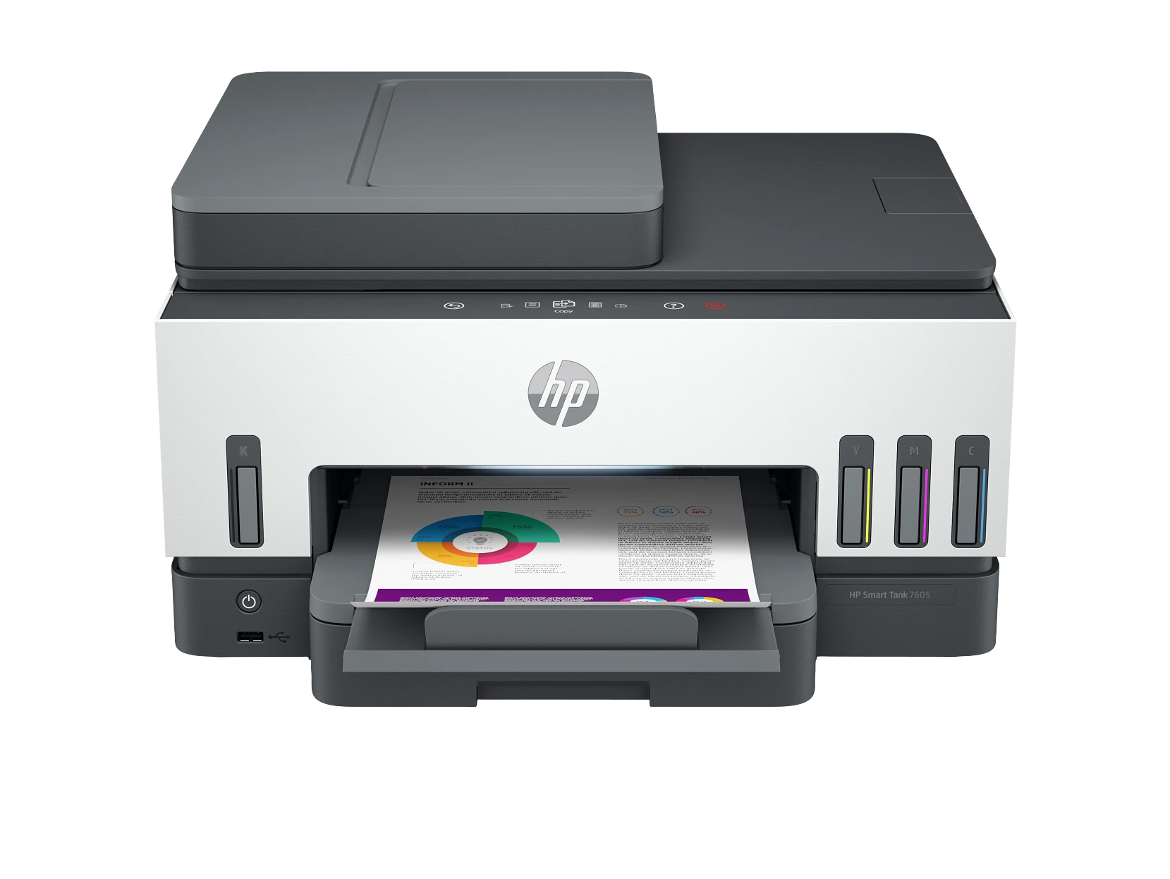 Impresora multifunción HP Smart Tank 7605
