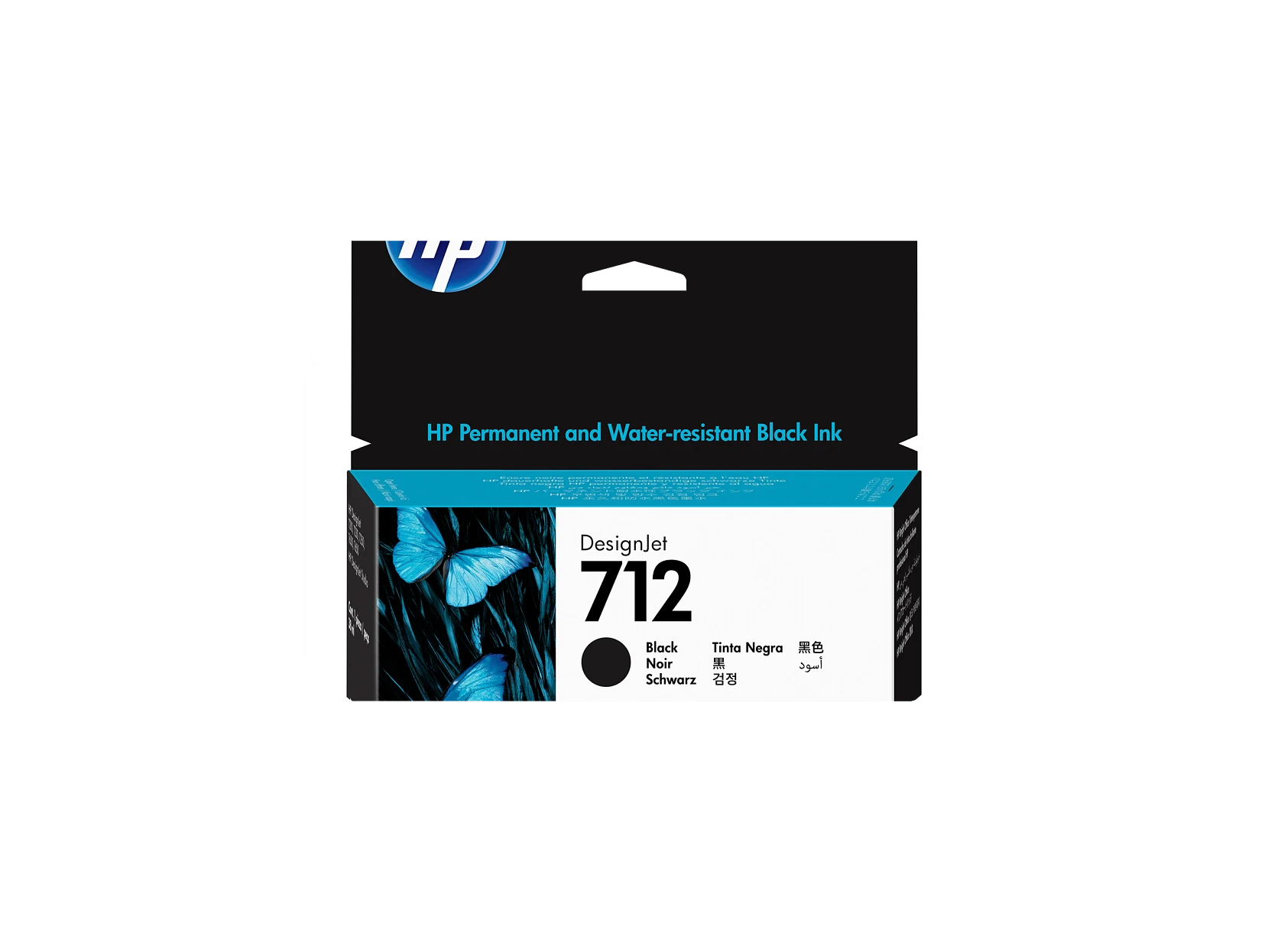 Cartucho de Tinta HP DesignJet 712 negro de 38 ml