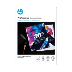 Papel para uso empresarial profesional HP, satinado, 180 g/m2, A4 (210 x 297 mm), 150 hojas
