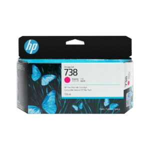 Cartucho de tinta magenta HP DesignJet 738 de 130 ml