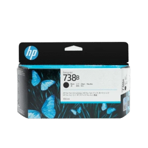 Cartucho de tinta negra HP DesignJet 738B de 130 ml