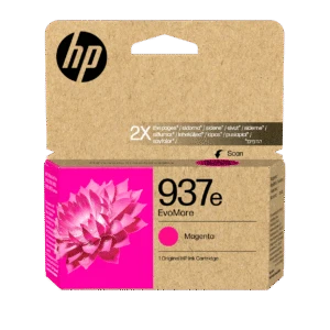 Cartucho de Tinta Original HP EvoMore 937e Magenta – Alta Ca