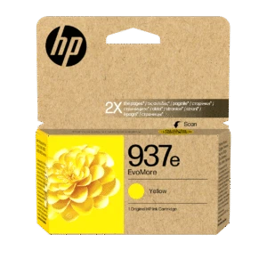 Cartucho de Tinta Original HP EvoMore 937e Amarilla – Alta C