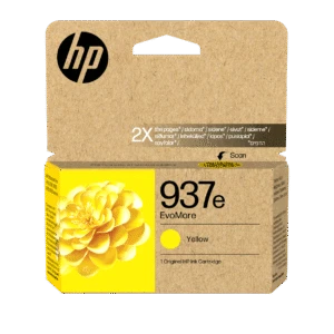 Cartucho de Tinta Original HP EvoMore 937e Amarilla – Alta C