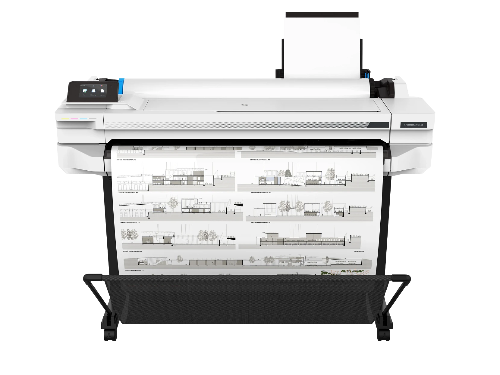 HP Designjet T525 36-in Printer impresora de gran formato Wifi Inyección de tinta térmica Color 2400 x 1200 DPI Ethernet