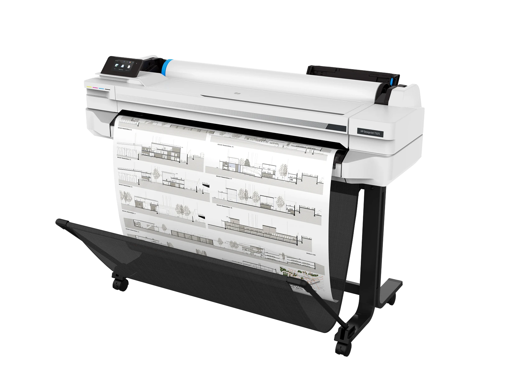 HP Designjet T525 36-in Printer impresora de gran formato Wifi Inyección de tinta térmica Color 2400 x 1200 DPI Ethernet