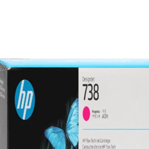 Cartucho de tinta magenta HP DesignJet 738 de 300 ml