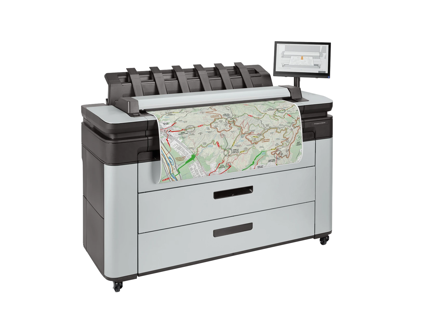 Impresora multifunción HP DesignJet XL 3600dr de 36 pulgadas