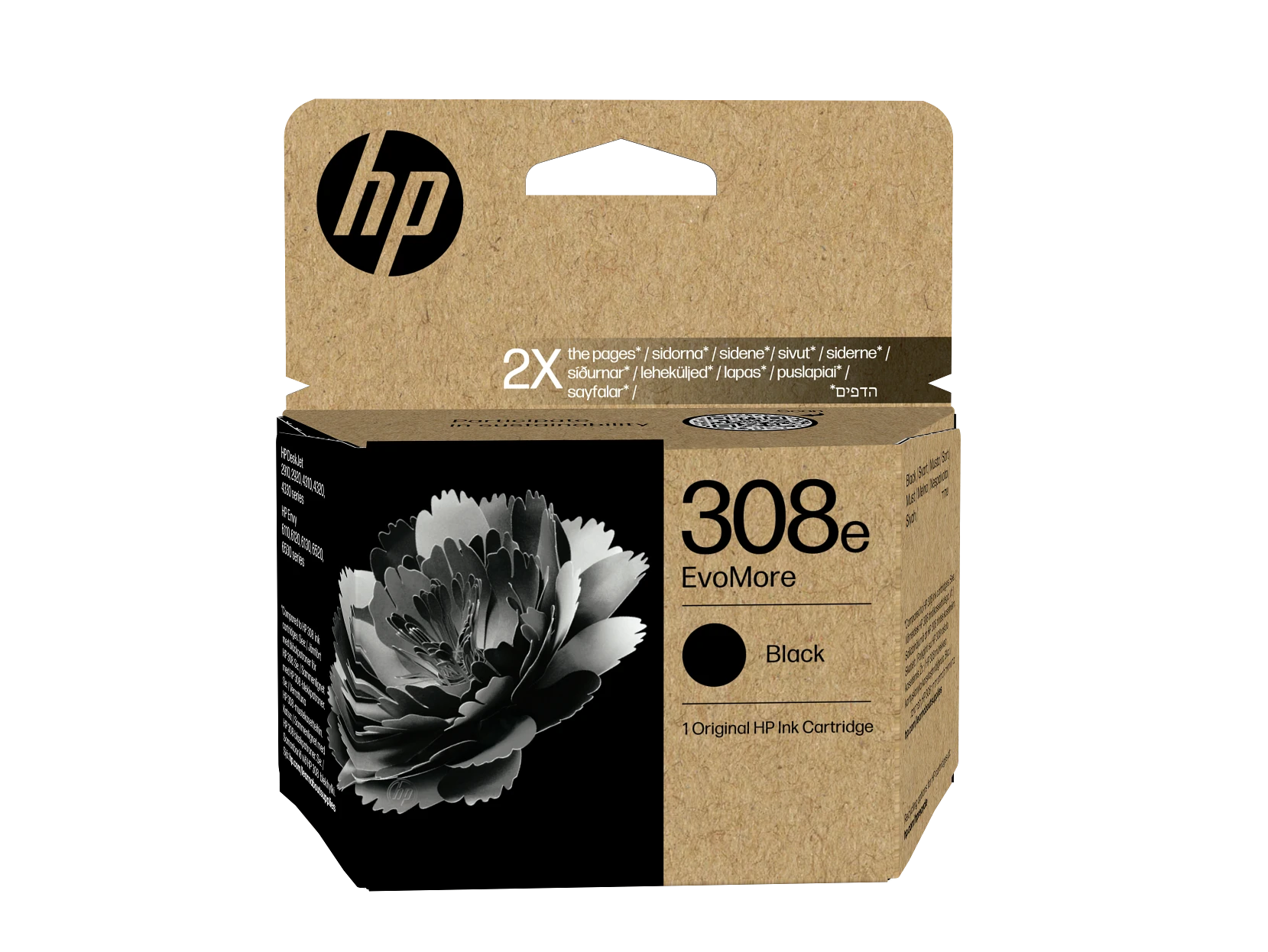 Cartucho de Tinta Original HP EvoMore HP 308e negra