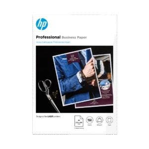 Papel profesional mate HP FSC para impresora láser de 200 gsm: 150 hojas/A4/210 x 297 mm