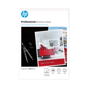 Papel profesional brillante HP FSC para impresora láser de 200 gsm: 150 hojas/A4/210 x 297 mm