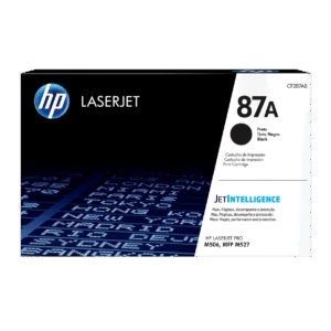Cartucho de tóner original HP LaserJet 87A negro