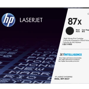 Cartucho de tóner original HP LaserJet 87X de alta capacidad negro
