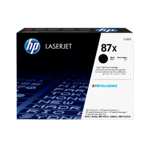 Cartucho de tóner original HP LaserJet 87X de alta capacidad negro