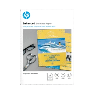 Papel láser brillante profesional HP de 150 g/m²- 150 hojas/A4/210 x 297 mm