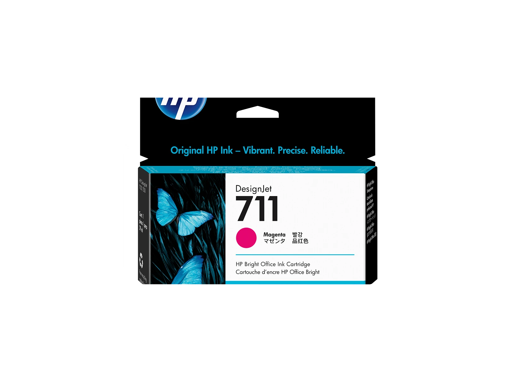 Cartucho de tinta DesignJet HP 711 magenta de 29 ml