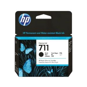 Cartucho de tina DesignJet HP 711 negro de 80 ml