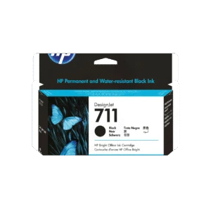 Cartucho de tina DesignJet HP 711 negro de 80 ml