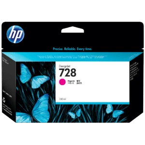 Cartucho de tinta DesignJet HP 728 magenta de 130 ml