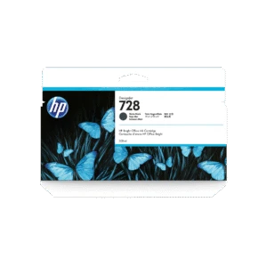 Cartucho de tinta DesignJet HP 728 negro mate de 300 ml