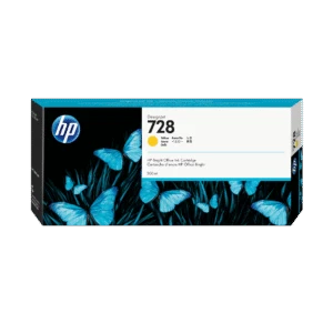Cartucho de tinta DesignJet HP 728 amarillo de 300 ml