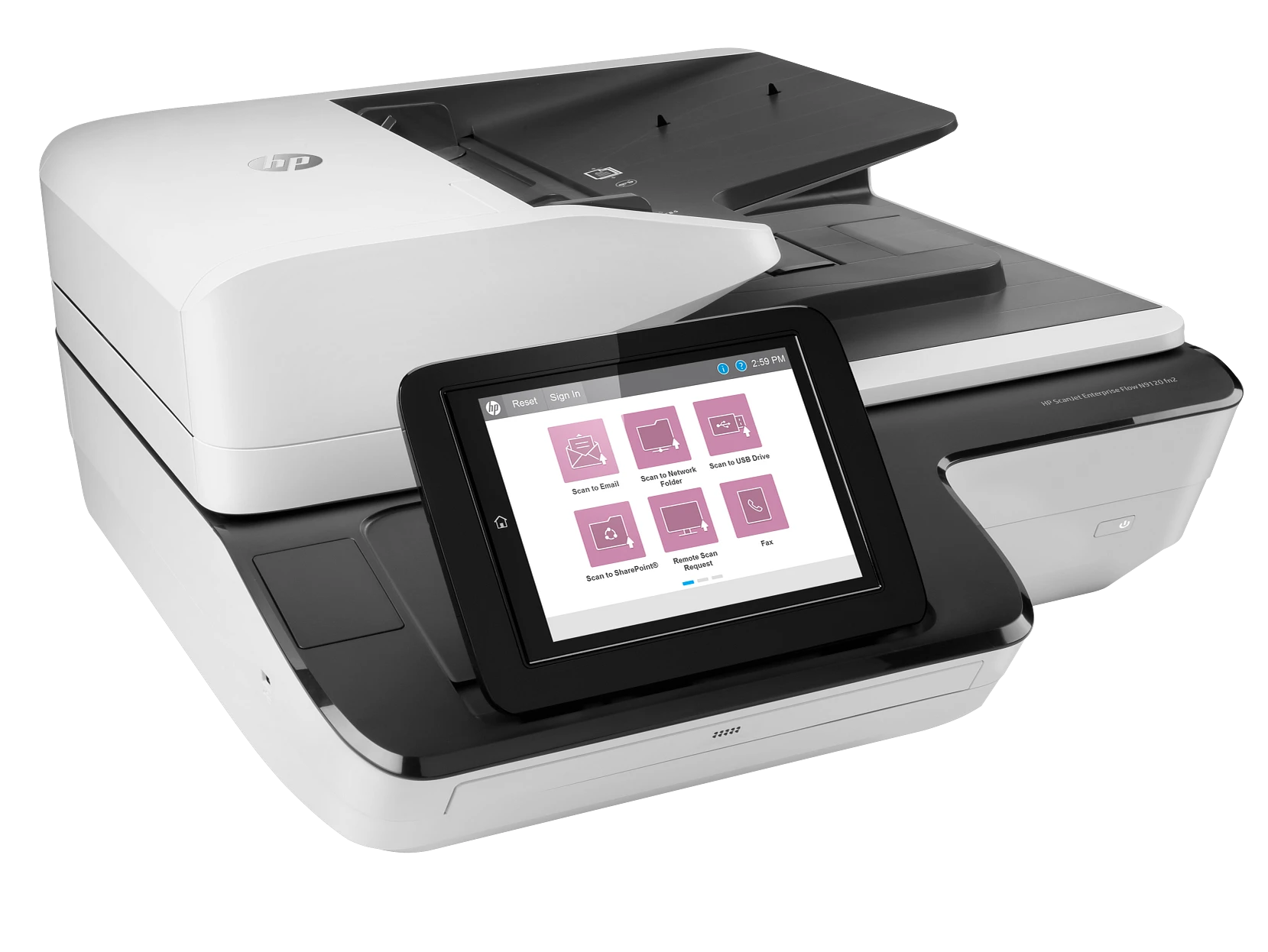 Escáner de documentos HP ScanJet Enterprise Flow N9120 fn2