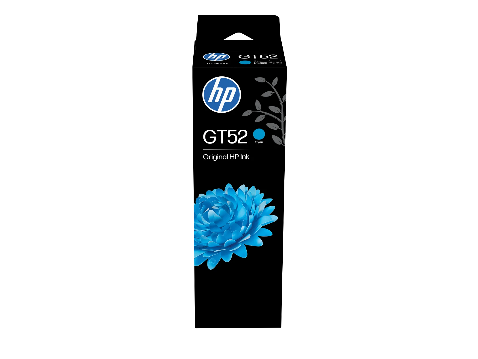 Botella de Tinta Original HP GT52 cian