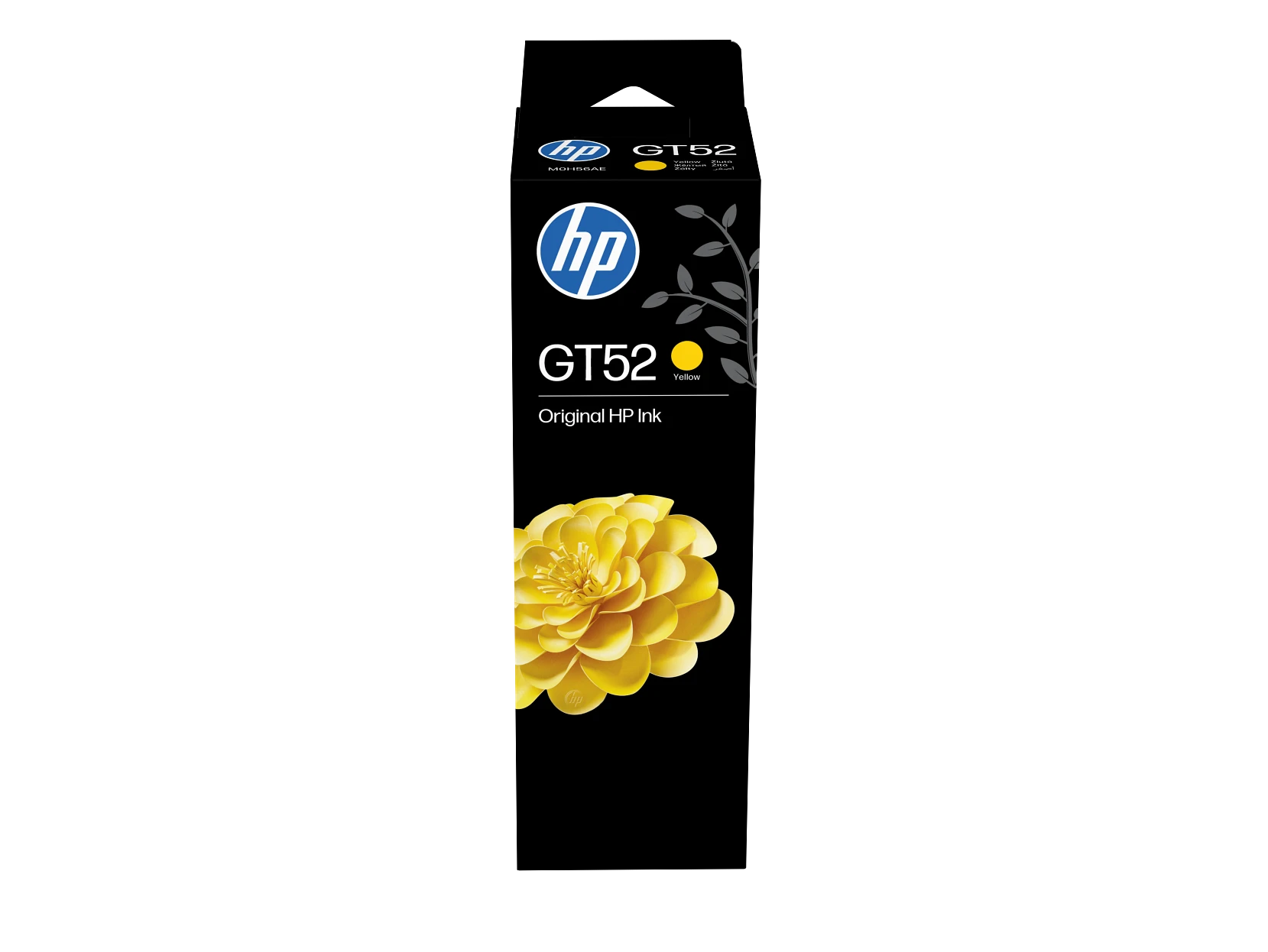 Botella de Tinta Original HP GT52 amarilla