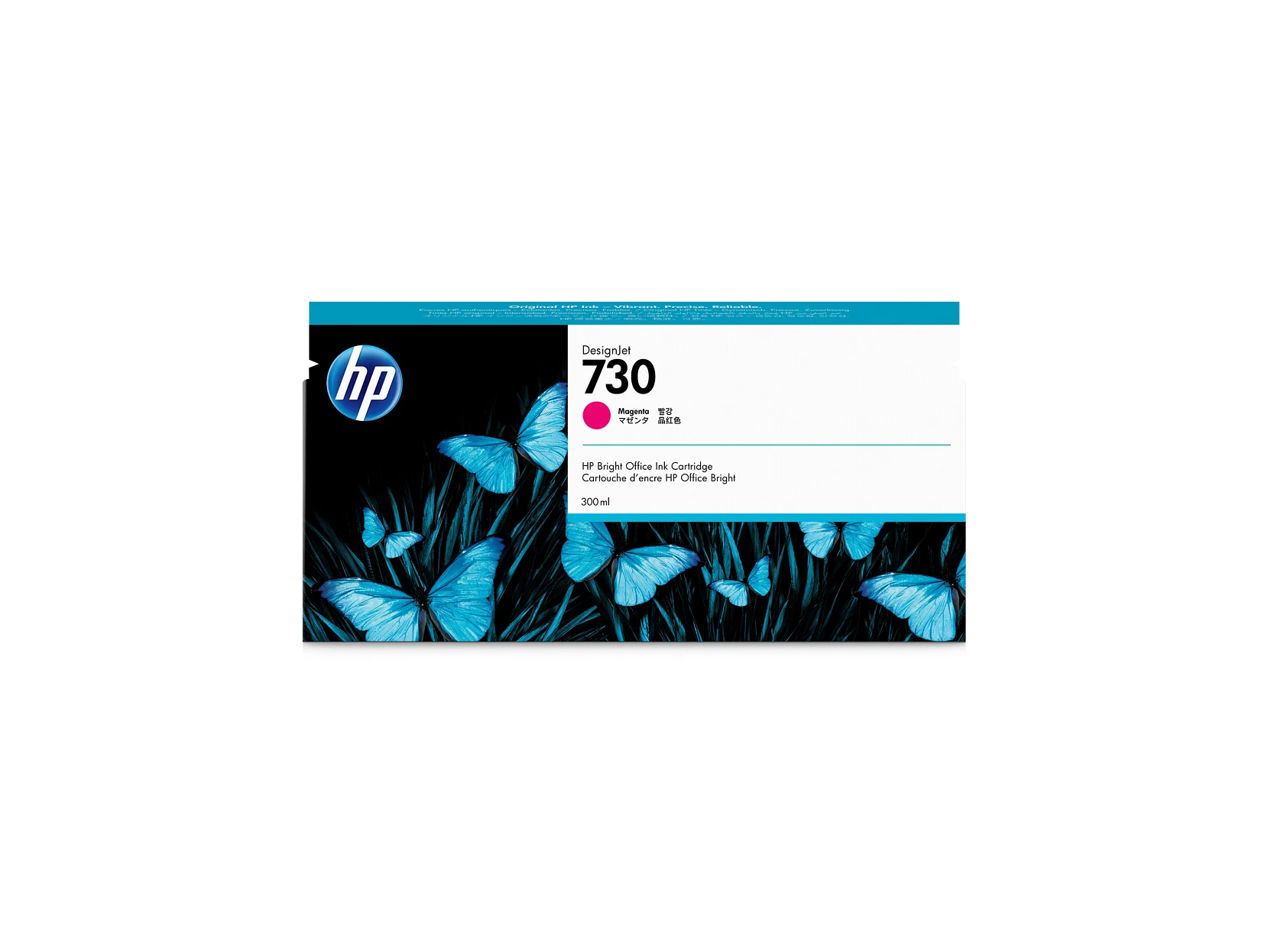 Cartucho de tinta HP DesignJet 730 magenta de 300 ml