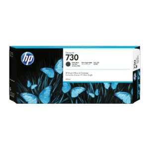 Cartucho de tinta HP DesignJet 730 negro mate de 300 ml