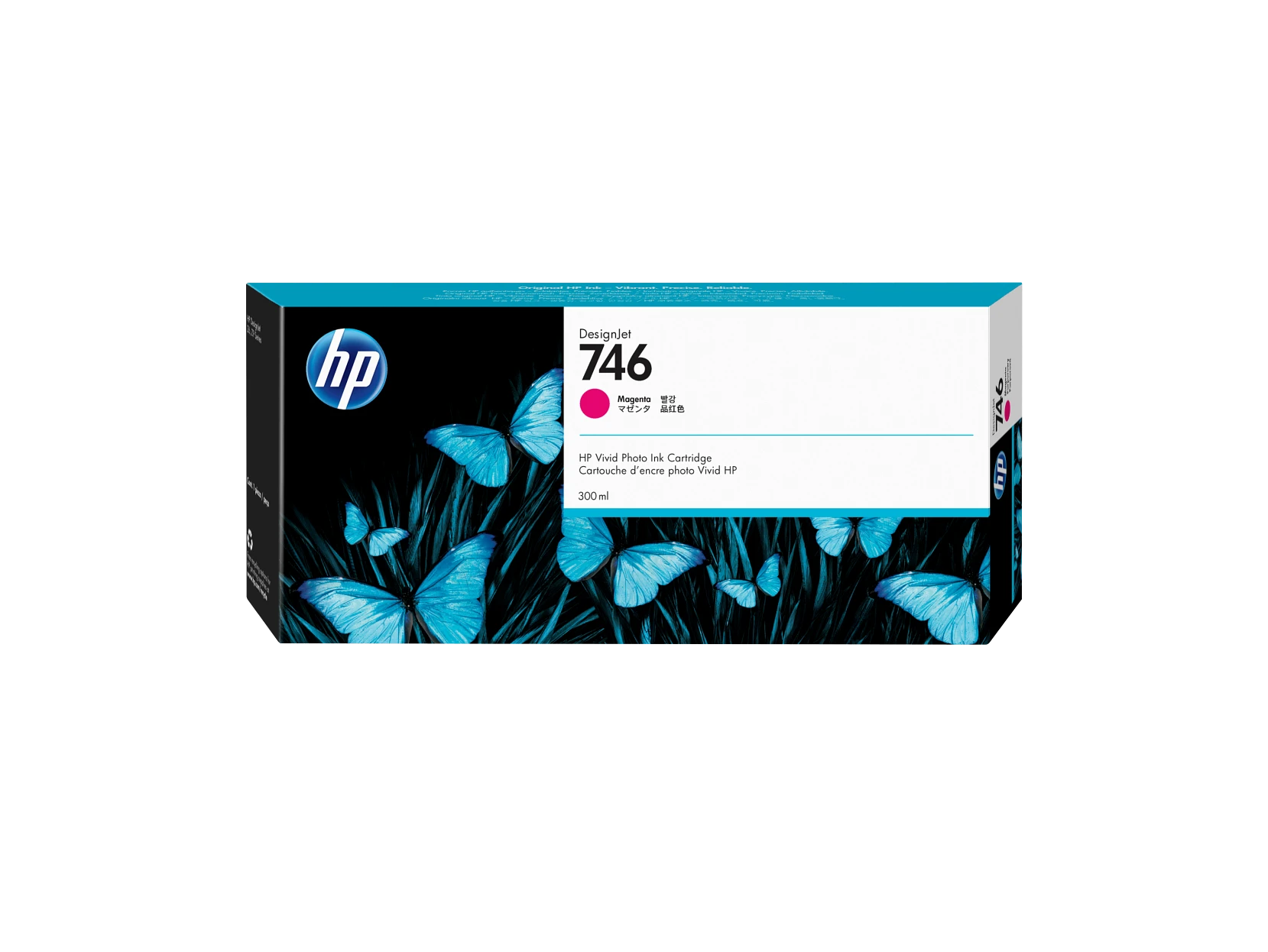 Cartucho de tinta magenta HP DesignJet 746 de 300 ml