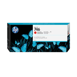 Cartucho de tinta roja cromática HP DesignJet 746 de 300 ml