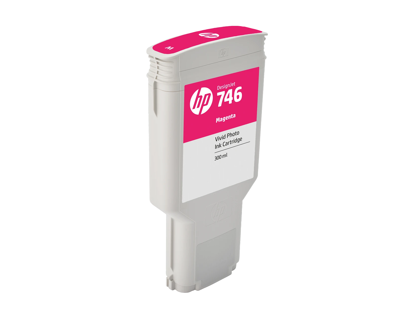 Cartucho de tinta verde cromática HP DesignJet 747 de 300 ml