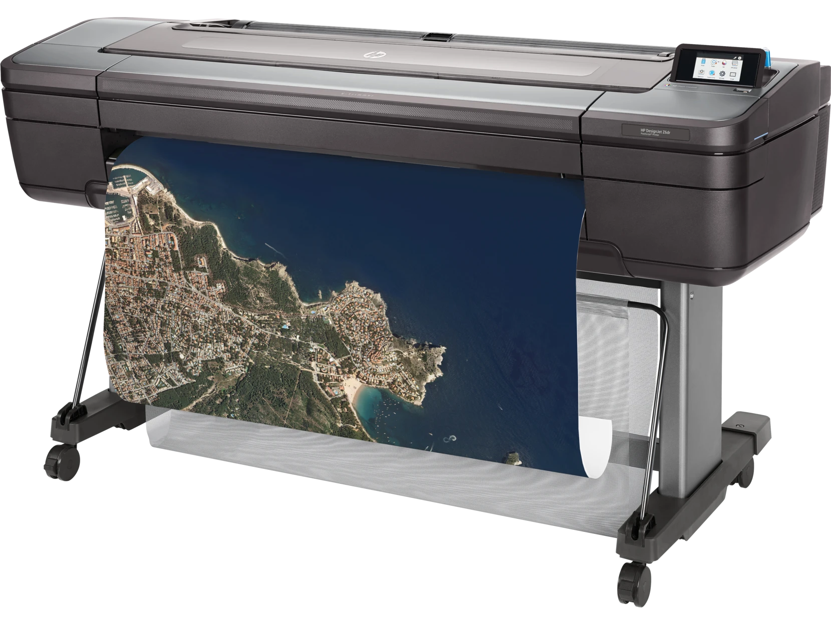 Impresora HP DesignJet Z6dr PostScript de 44 pulgadas con cortadora vertical