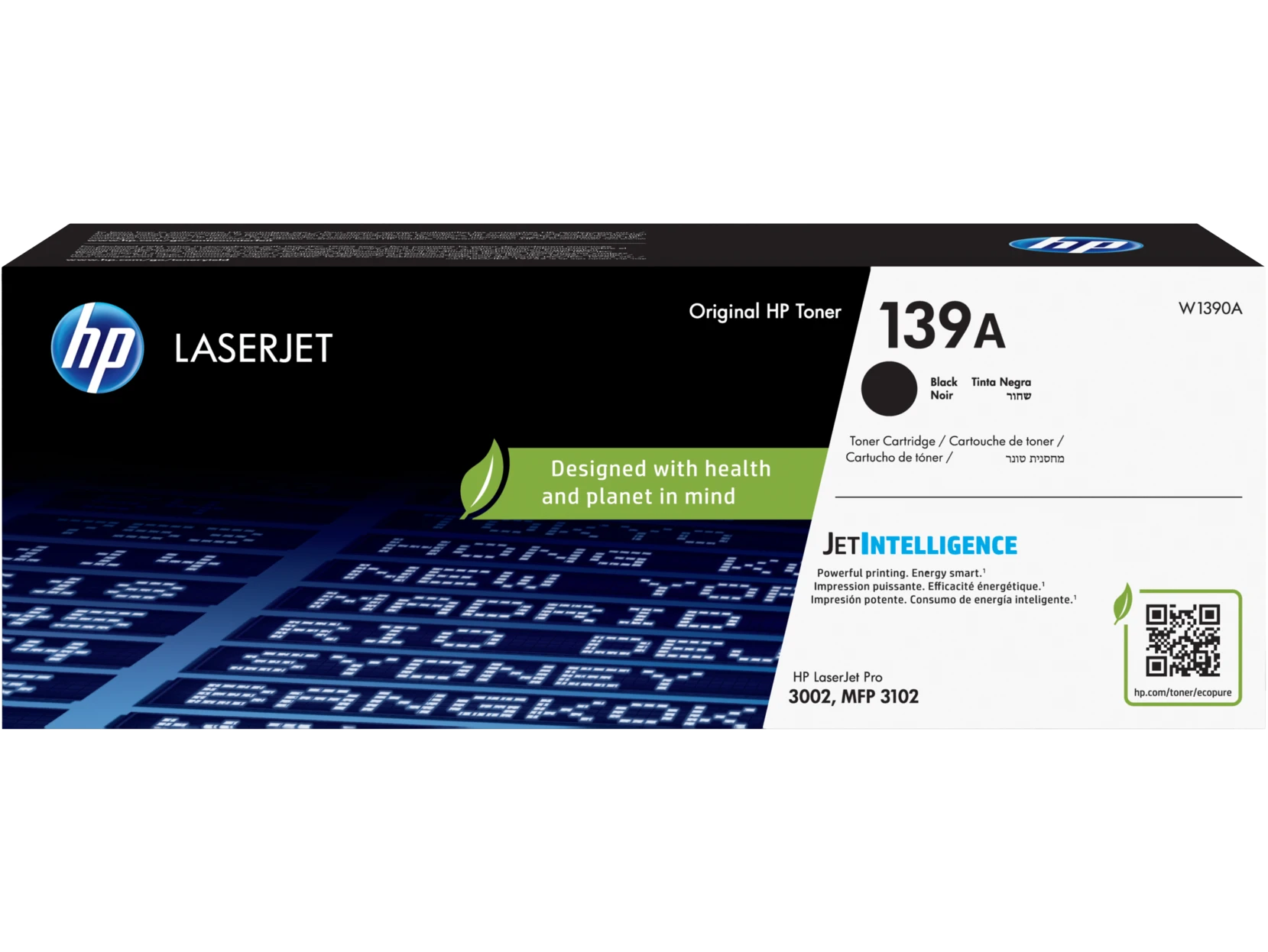 Cartucho de Tóner Original HP LaserJet 139A negro