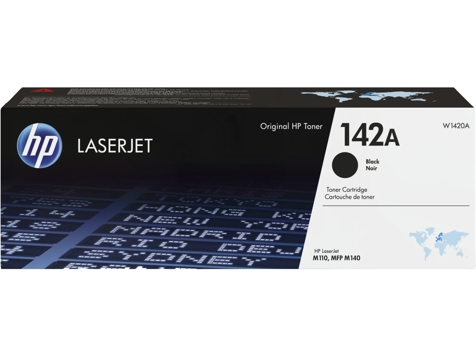 Cartucho de Tóner Original HP LaserJet 142A negro