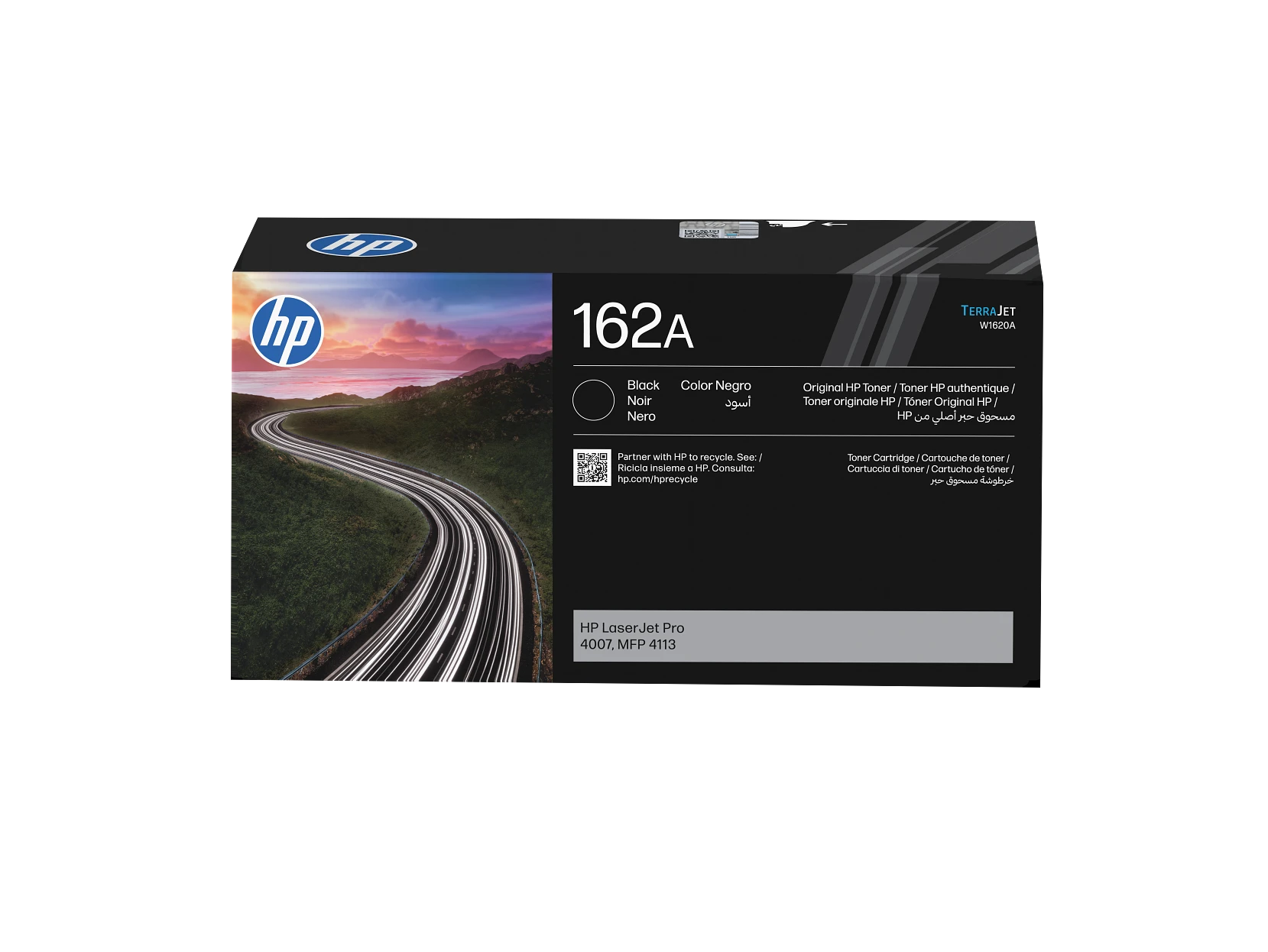 Cartucho de tóner HP 162A LaserJet negro