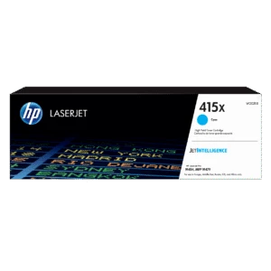 Cartucho de tóner Original HP LaserJet 415X cian de alta capacidad