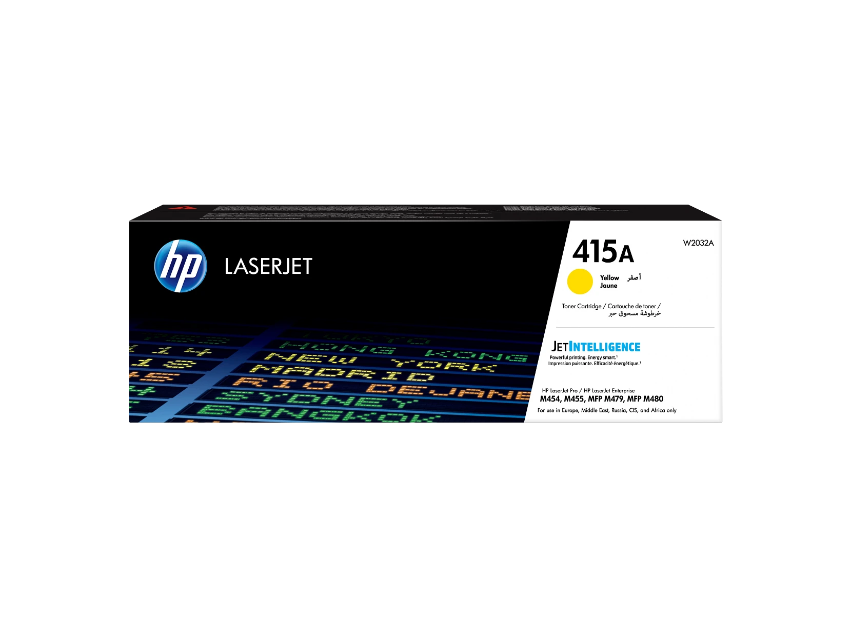 Cartucho de tóner Original HP LaserJet 415A amarillo