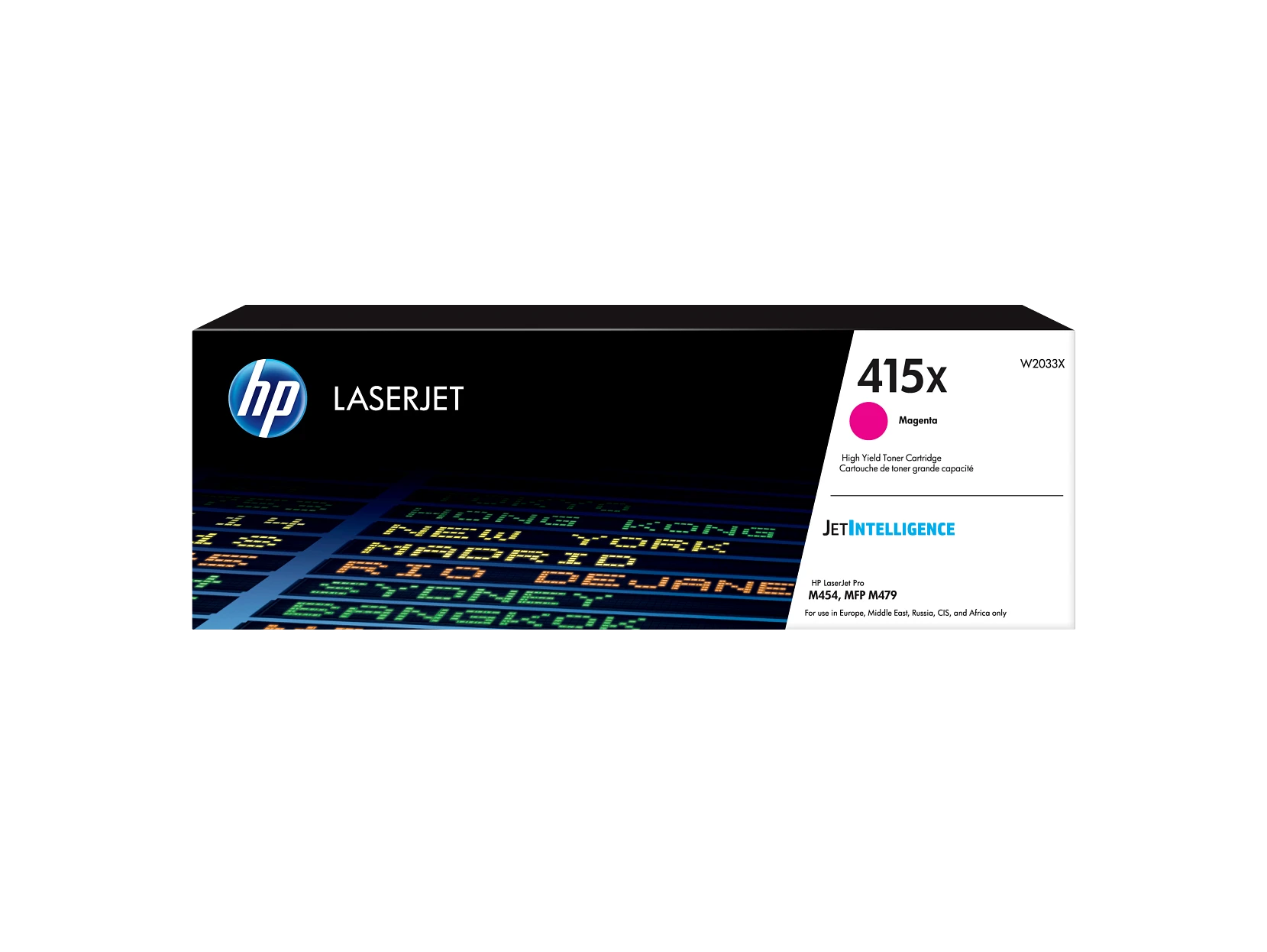 Cartucho de tóner Original HP LaserJet 415X magenta de alta capacidad