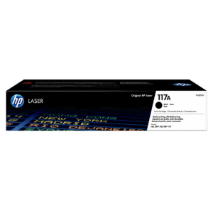 Cartucho de tóner Original HP Laser 117A negro