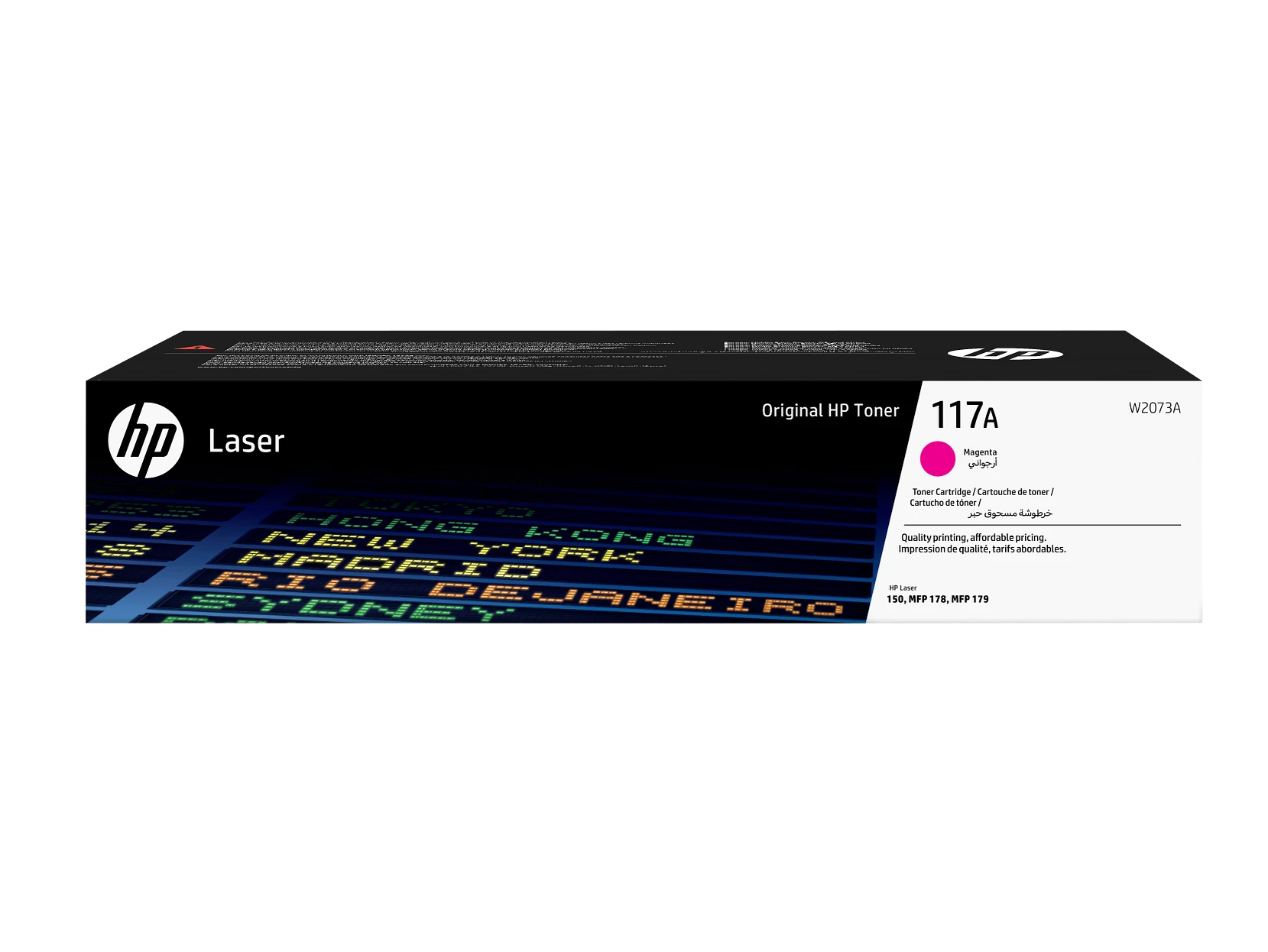 Cartucho de tóner Original HP Laser 117A magenta