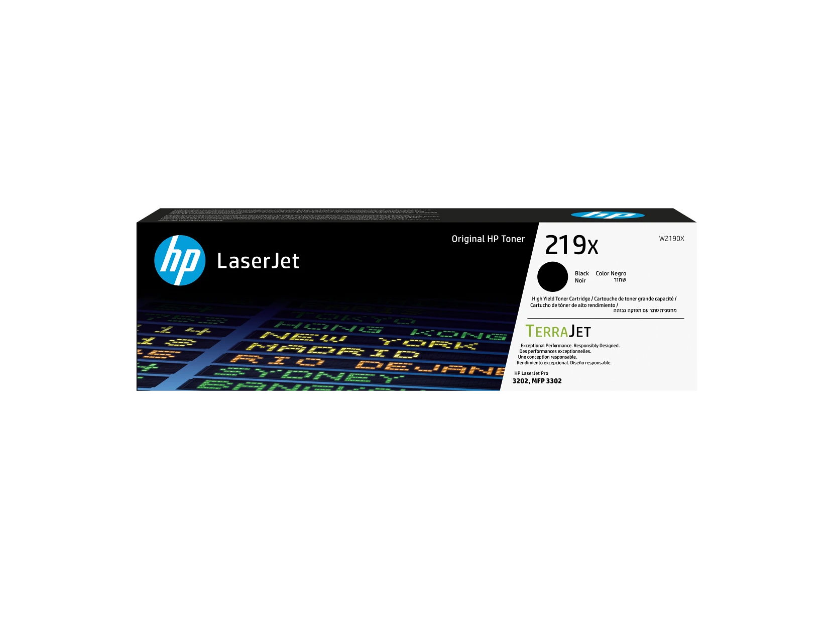 Cartucho de Tóner Original HP LaserJet 219X de alta capacidad negro