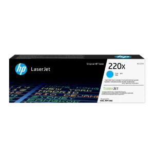 Cartucho de tóner Original HP LaserJet 220X cian