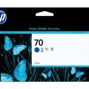 Cartucho de tinta HP 70 azul de 130 ml