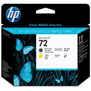 C9384A - HP Cabezal de impresión DesignJet 72 negro mate y amarillo