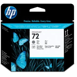 C9380A - HP Cabezal de impresión DesignJet 72 negro fotográfico y gris