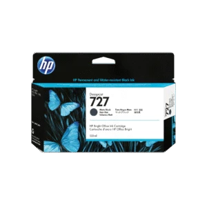 Cartucho de tinta DesignJet 727 negro mate de 130 ml