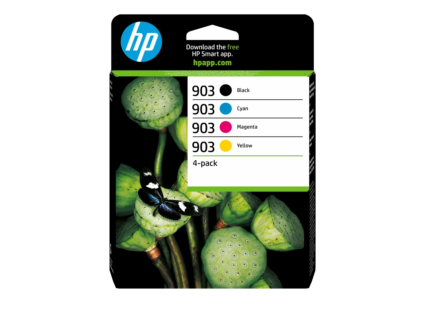 Pack 4 Cartuchos de Tinta Original HP 903 (Negro/Cian/Magenta/Amarillo)